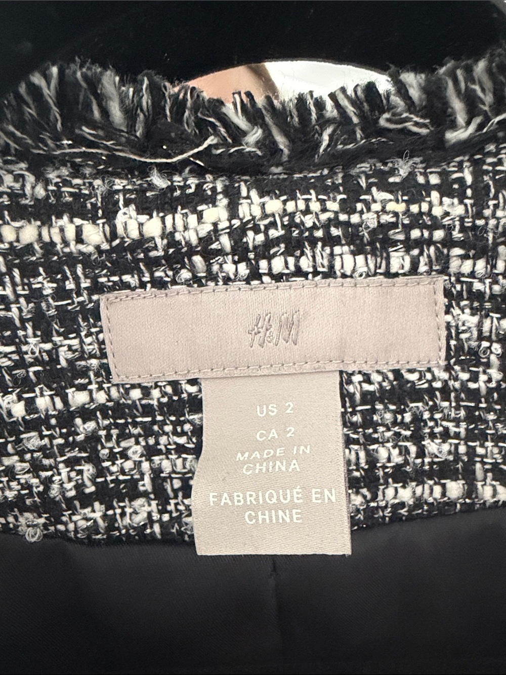 Tweed Jacket Label Image - Picture 2 of 4